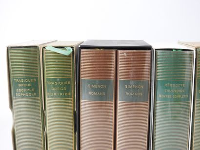 COLLECTION LA PLEIADE : Tragique grecs, Simeon,...