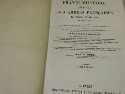 HUGO A. France militaire, Histoire des armées...