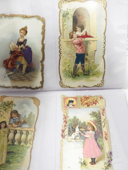 CHROMOLITHOGRAPHIES - POULAIN : 15 petits...