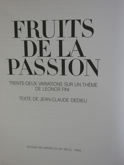 ART : Deux livres modernes sur Léonor Fini...