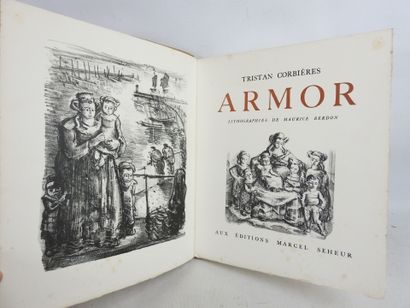 CORBIERE Tristan. Armor Armor. Editions Marcel...