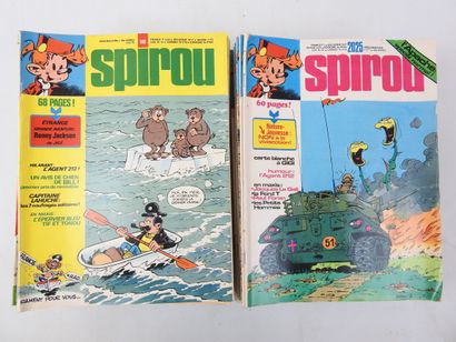SPIROU - 1975-1977. n°1950 à 2025. En l'...
