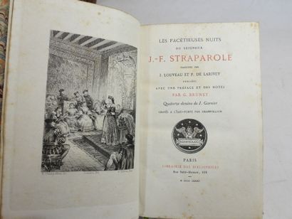 STRAPAROLE, J-F. Les Facétieuses nuits du...