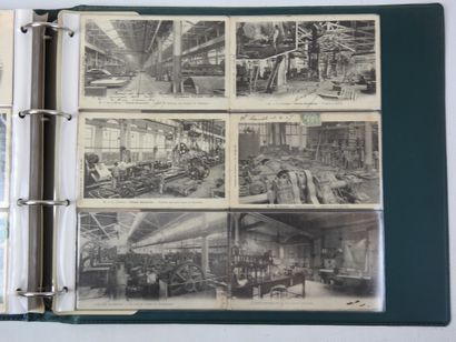 FRANCE. Album vert de 200 cpa environ dont...