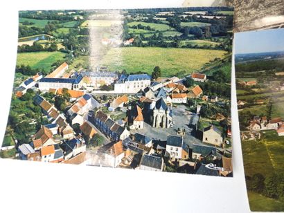 Important lot de cartes postales environ...