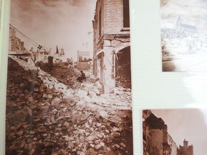 UN ALBUM photo sur la guerre 1940 à Blois....
