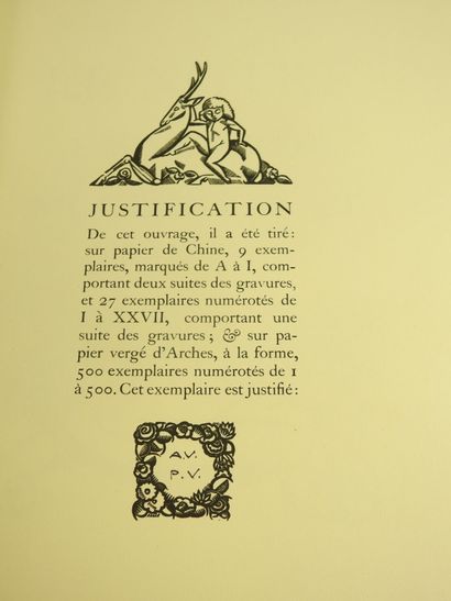VÉRA André. Les Jardins. Paris, Émile-Paul...