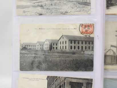 UN LOT de cartes postales anciennes - Orléans...