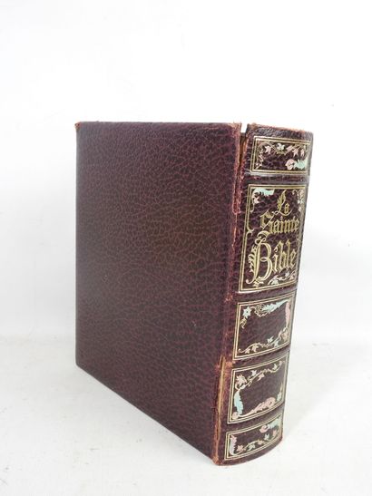 LA SAINTE BIBLE. Grand In-8. 1979. Reliure...