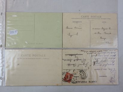 FRANCE. 8 cpa Arbres géants, marchés Ardèche,...