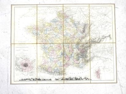 DRIOUX - LEROY : Carte physique et politique...
