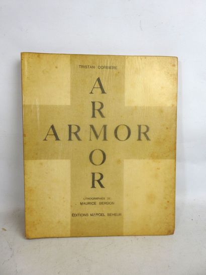 CORBIERE Tristan. Armor Armor. Editions Marcel...