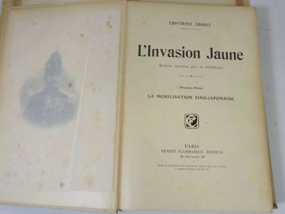 CAPITAINE DANRIT. L'invasion jaune. Ed. illustrée...