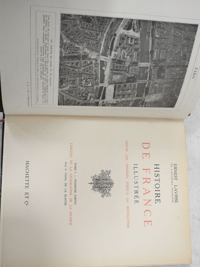 LAVISSE Ernest. Histoire de France illustrée,...