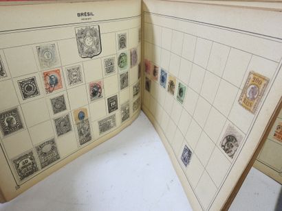 COLLECTION DE TIMBRES : - Album Arthur MAURY...
