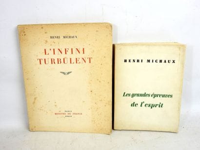 MICHAUX Henry : L'infini turbulent. Paris,...