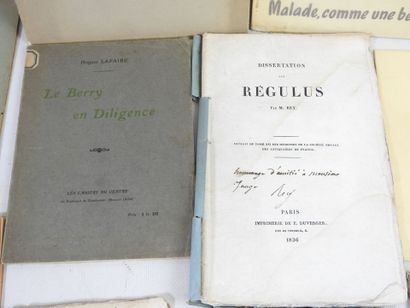 LOT DE DIX brochés : A la mémoire de Robert...