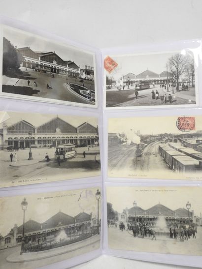 UN LOT DE cartes postales anciennes Orléans...