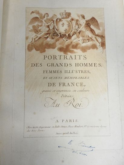 SERGENT-MARCEAU, Antoine-François: Portraits...