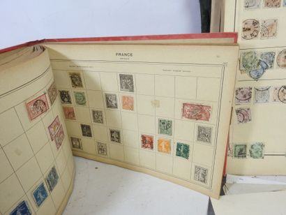 COLLECTION DE TIMBRES : - Album Arthur MAURY...