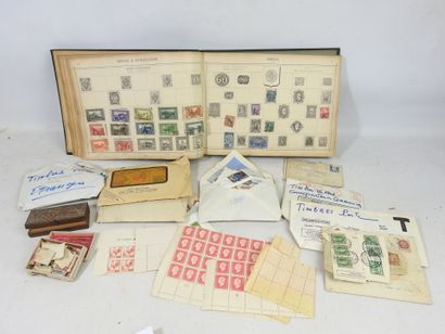 IMPORTANT LOT de timbres FRANCE et ETRANGER,...
