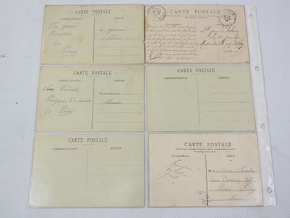 FRANCE. 6 cpa Mineurs Liévin, Bruz
