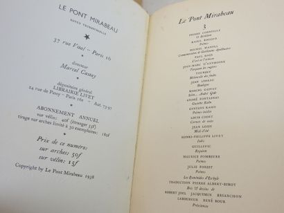 PAULHAN Jean. Le repas et l'amour chez les...