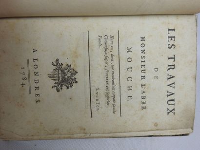 LANTIER Etienne François de. Les travaux...