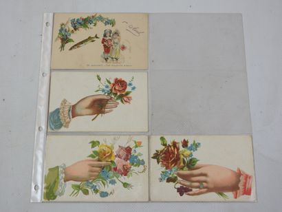 FRANCE. 16 cpa Fantaisie.