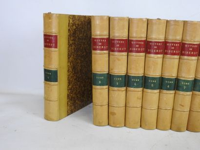 DIDEROT. OEuvres complètes. Paris, Garnier...