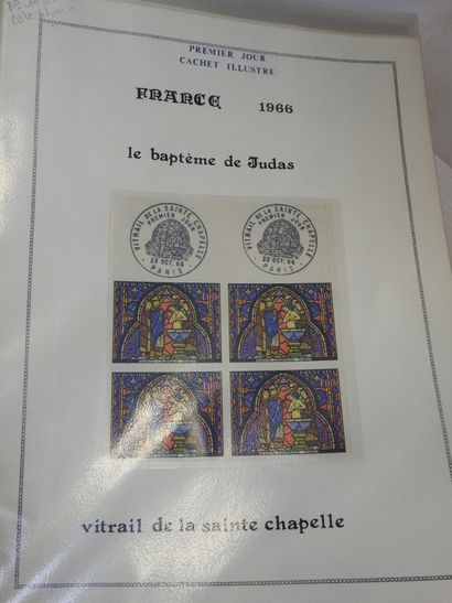 LOT de TIMBRES Premier jour dont Apocalypse...