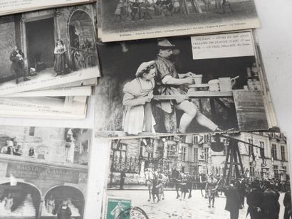 Cartes postales anciennes sur la ville d'Orléans...