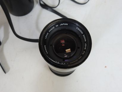 CANON. Appareil photo modèle EF noir n°207854...