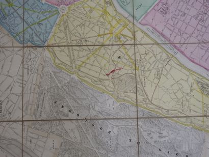 ANDRIVEAU - GOUJON Eugène. Plan géométral...