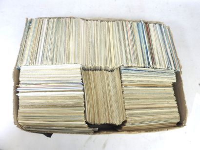 UN CARTON de CPM - Cartes publicitaires -...