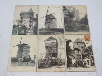 FRANCE. 12 cpa Moulins dont Argenteuil, Vron,...