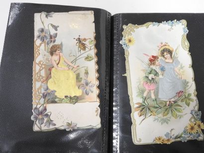 CHROMOLITHOGRAPHIES - POULAIN : 18 petits...