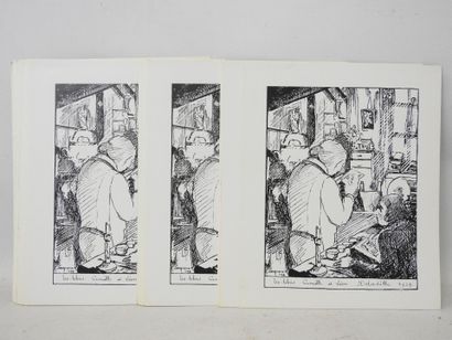 Lot d'EX-LIBRIS imprimés Camille et Léon...