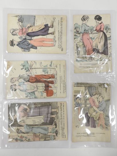 CARTES FANTAISIES - Gauloiseries françaises....