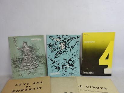 ART : Revues et brochés dont Le peintre,...