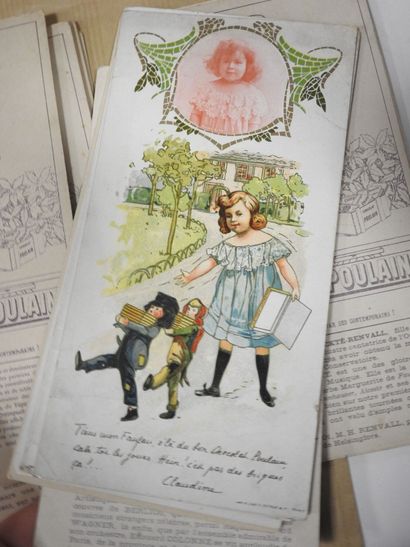 CHROMOLITHOGRAPHIES - POULAIN : Série de...