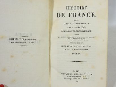 MONTGAILLARD, abbé de. Histoire de France...
