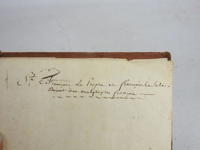 LA METTRIE (Julien Offray de). Traité de...