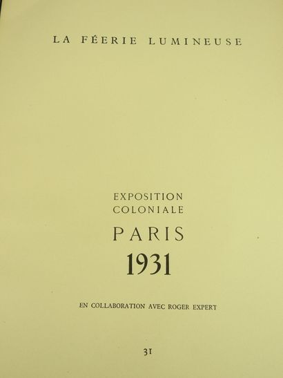 GRANET André. Les décors éphémères. Paris...