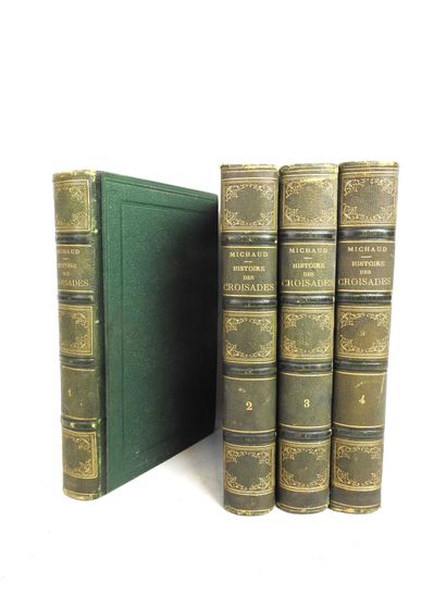 MICHAUD. Histoire des croisades. Paris, Furne...