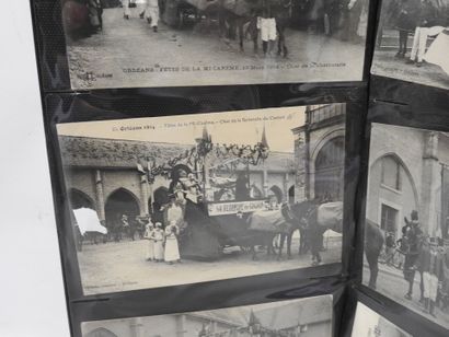 UN LOT de cartes postales anciennes - Orléans...