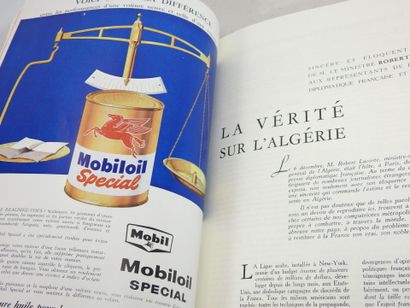 Revue « ALGERIA ». Deux volumes, Décembre...