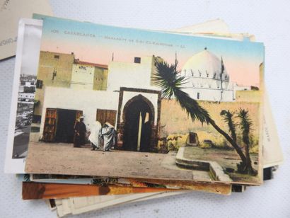 CPA - MAROC. Environ 100 cartes.