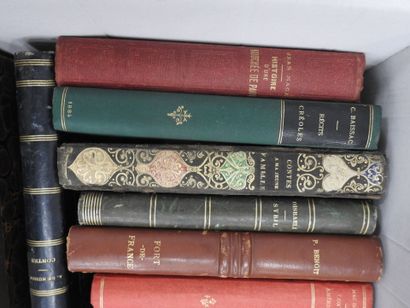 LOT de 16 livres, majoritairement du XIXème...