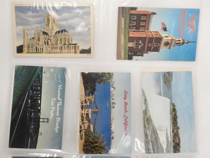 CPM - Etats-Unis. Environ 20 cartes.